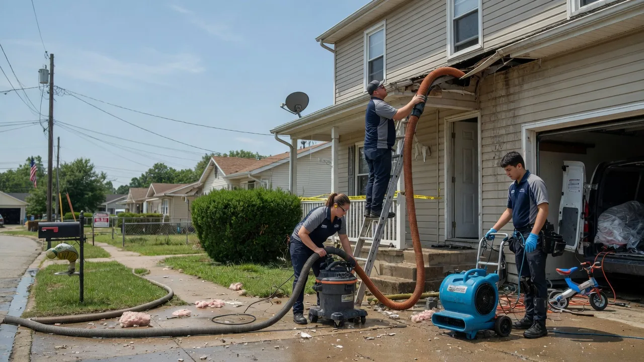 Water Damage Restoration in Hebron, OH near me